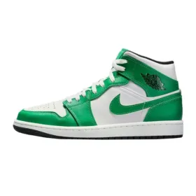 nike aj lucky green side view