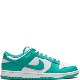 side view of nike dunk low jade blue