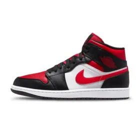 Nike AJ mid red side view