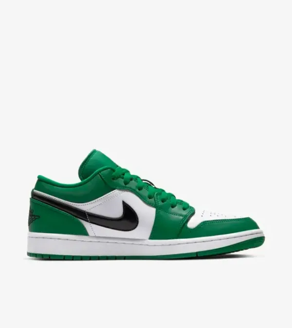 Nike Air Jordan Green toe side view