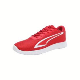 red puma tychonic sneaker side view