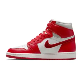 side view of nike air jordan varsity red