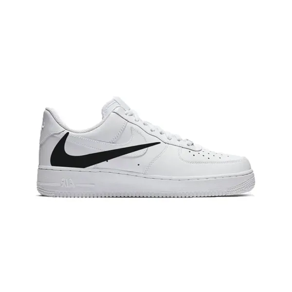 side view of nike air force reverse swoosh