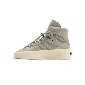 side view of grey adidas fear of god