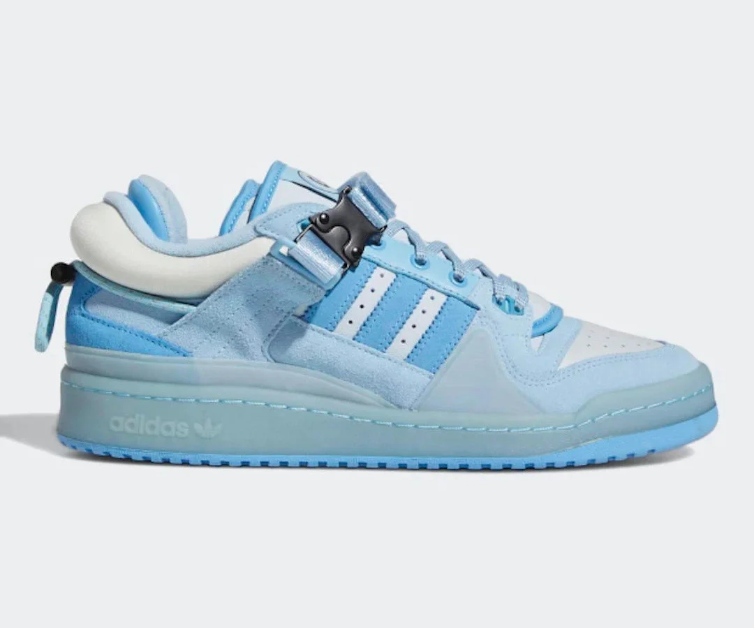 Bad_Bunny_x_Adidas_Forum_Buckle_Low_GS_Blue_Tint_first copy shoe