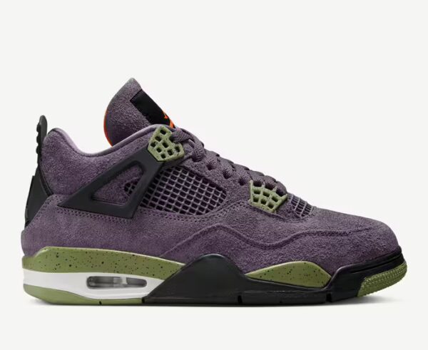 air jordan4 canyon purple side view